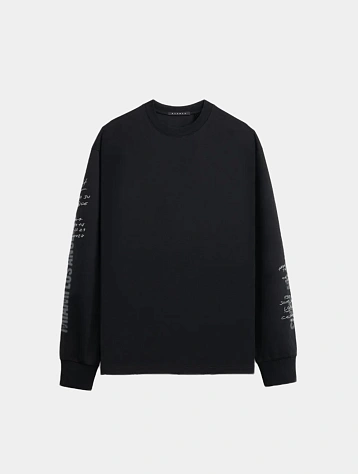 Лонгслив Stampd LS Locations Relaxed Tee Black