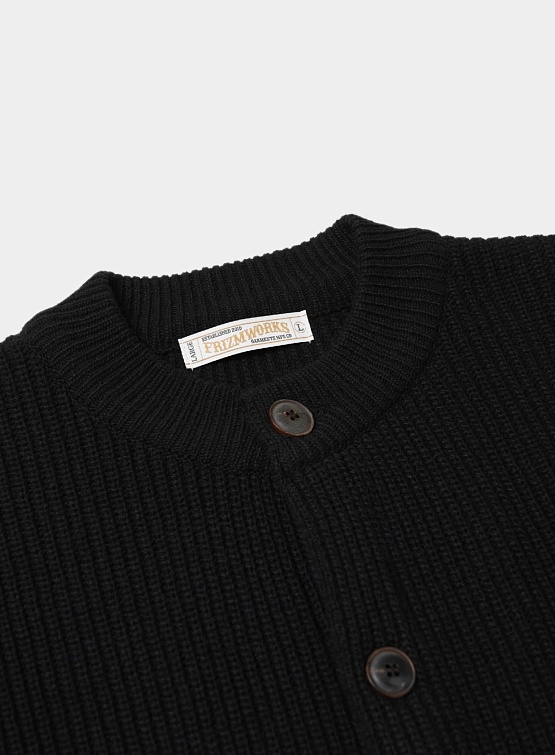 Кардиган FrizmWORKS Heavy Wool Round Black