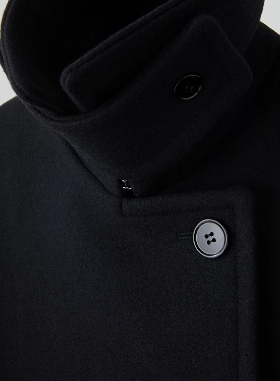 Женское полупальто Recto Primary Wool Short Pea Black