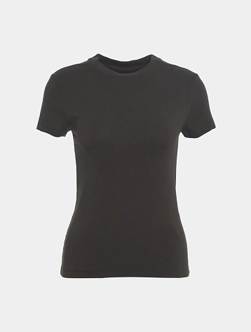 Женская футболка thom/krom W TS 580 Night Brown