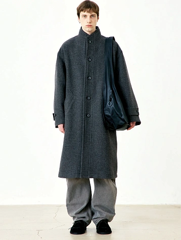 Пальто COOR Cashmere High-Neck Cinder Grey