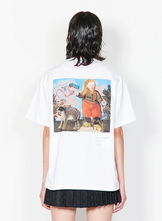 Футболка Charles Jeffrey Loverboy Art Gallery Tee White