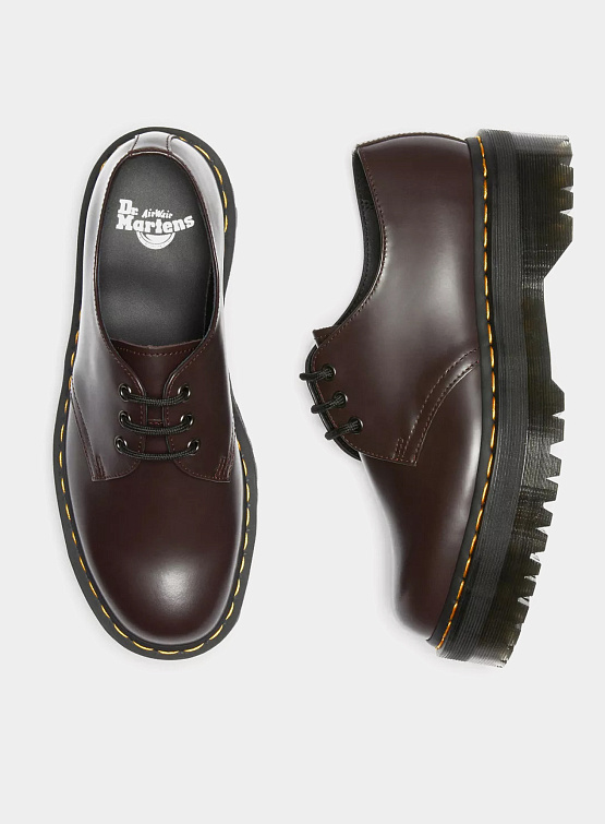 Женские полуботинки Dr. Martens 1461 Smooth Leather Burgundy