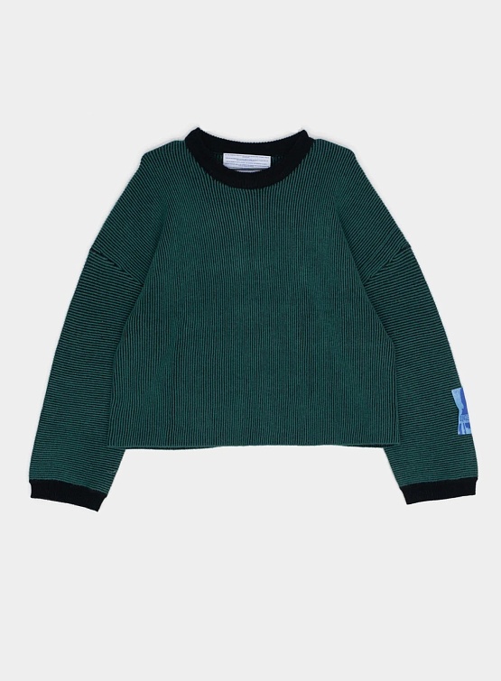 Свитер Jungles Jungles Two Tone Knit Green/Black