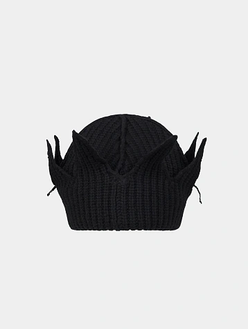 Шапка Charles Jeffrey Loverboy Chunky Crown Black
