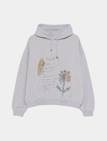 Худи Bluemarble Le Quatre Heures Print Grey