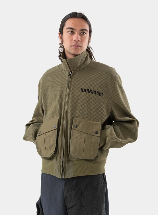 Бомбер MAHARISHI 6101 Crow & Heron M42 Flight Olive