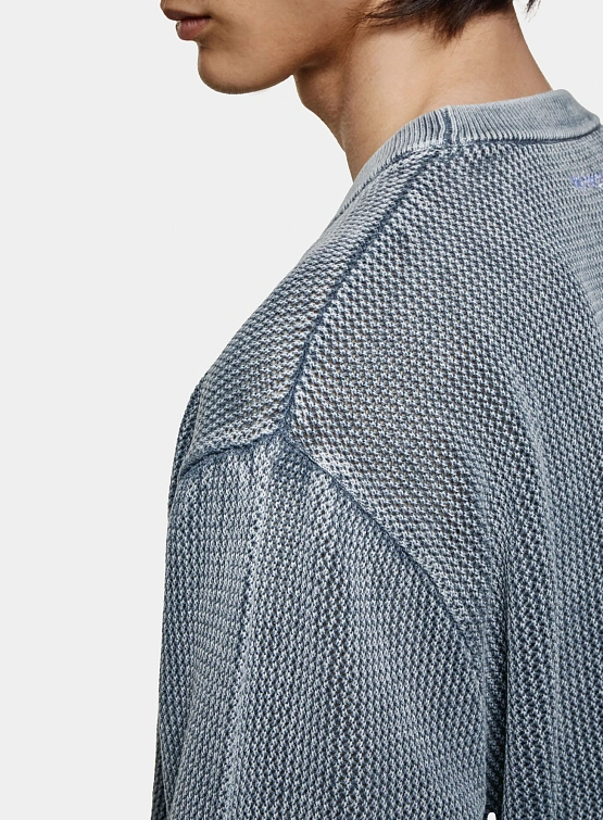 Лонгслив MKI MIYUKI ZOKU Pigment Grey Loose Gauge L/S