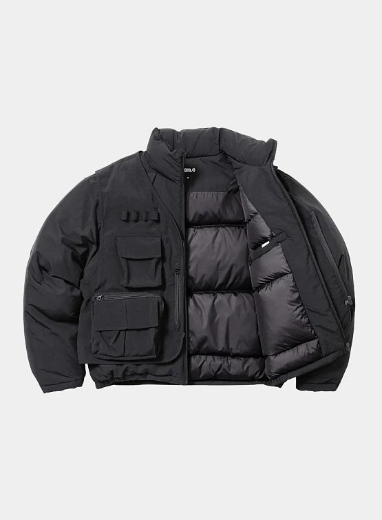 Куртка AJOBYAJO Cargo Vest Layered Padded Black