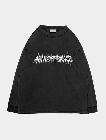 Лонгслив ARNODEFRANCE ‘THORNS’ Vintage Black