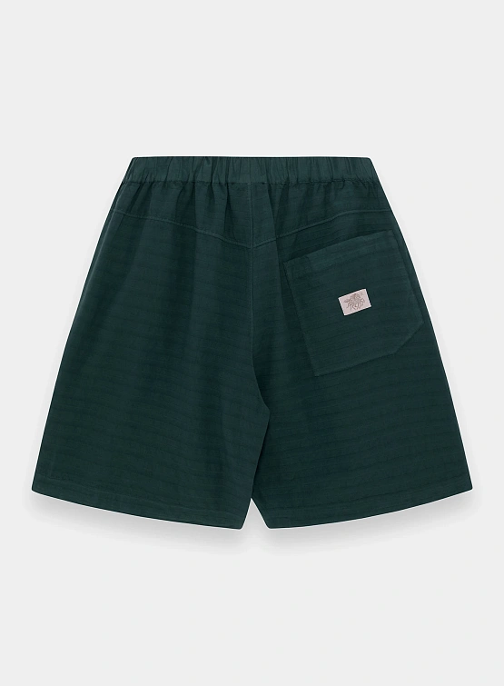 Шорты RANRA Stroller Stripy Cotton Kombu Green