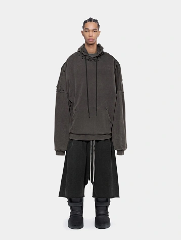 Шорты ARNODEFRANCE Terry Mega Washed Black