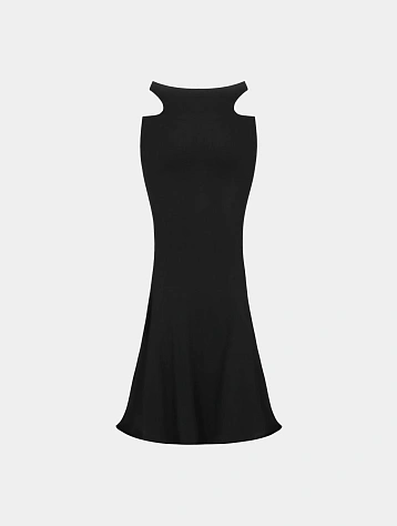 Женская юбка XSAI Holey Dusty Black