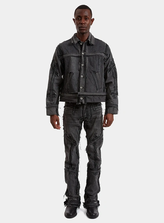 Джинсы WHO DECIDES WAR Exposure Coal