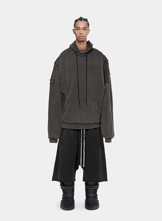 Шорты ARNODEFRANCE Terry Mega Washed Black