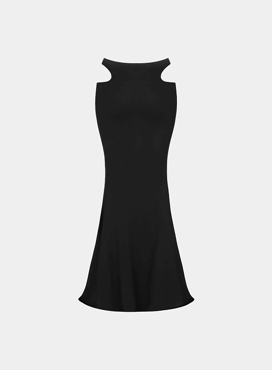 Женская юбка XSAI Holey Dusty Black