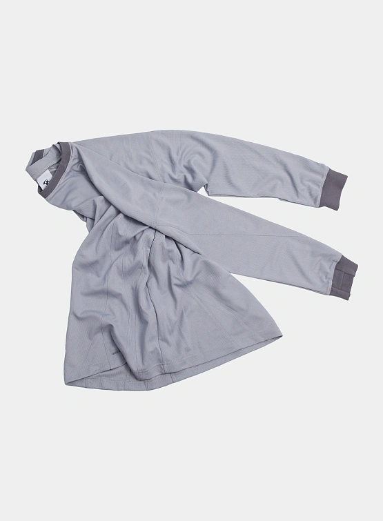 Лонгслив SAN SAN GEAR Placket L/S  Grey