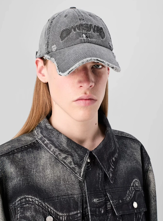 Кепка CAMPERLAB Faded Black Distorted Washed