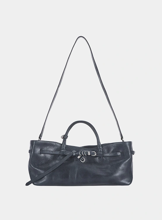 Женская сумка MARGESHERWOOD Grandma Used Navy Pullup