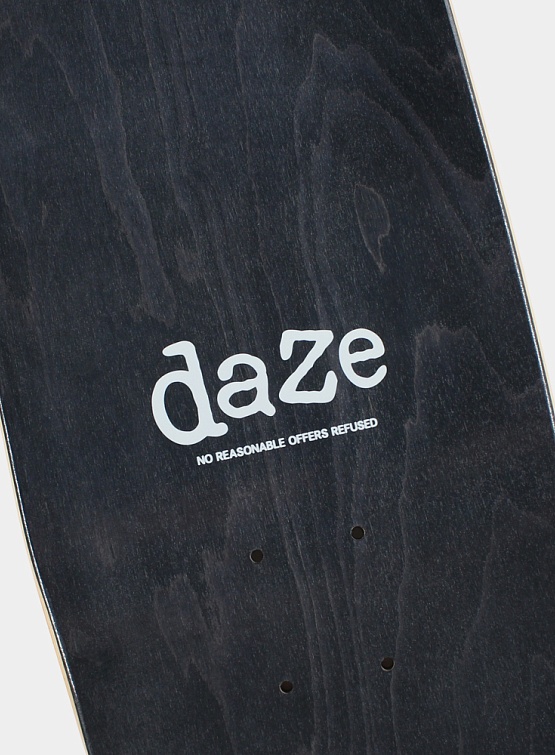 Дека Daze Black Metal Face Deck Black