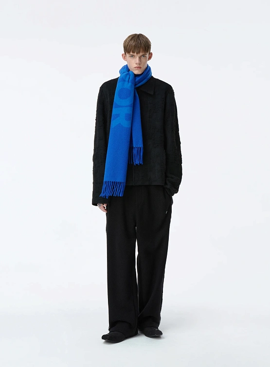 Шарф ADERERROR Standic Muffler Product. 72 Blue