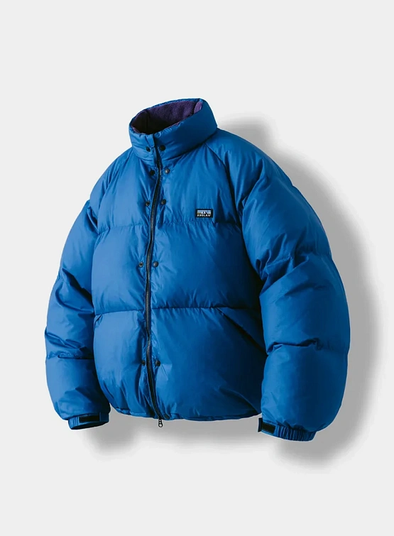 Пуховик ANGLAN Billow Snap Down Jacket Blue