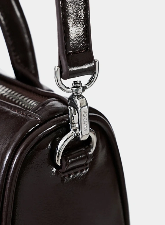 Женская сумка STAND OIL Chubby Half Bag Marron