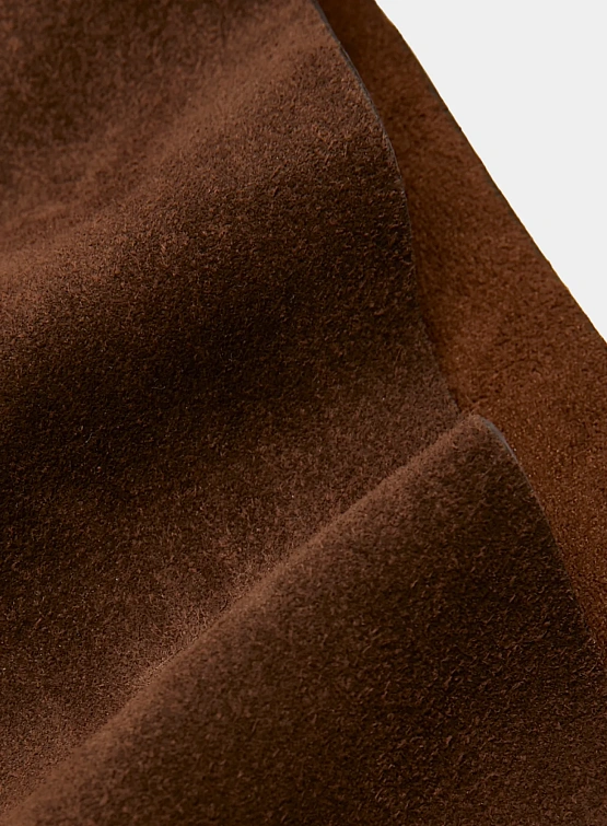 Сумка LE17SEPTEMBRE Suede Hobo Large Brown