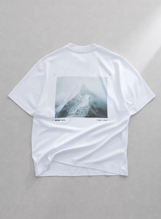 Футболка Stampd Mountain Peak Relaxed Tee White