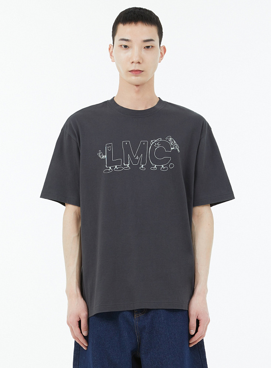 Футболка LMC Doodle Tee Charcoal