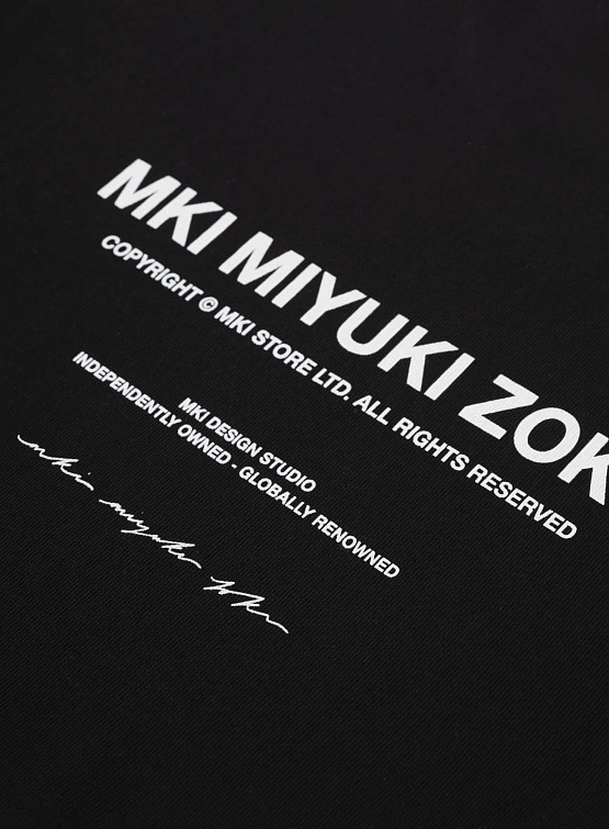 Худи MKI MIYUKI ZOKU Design Studio Black