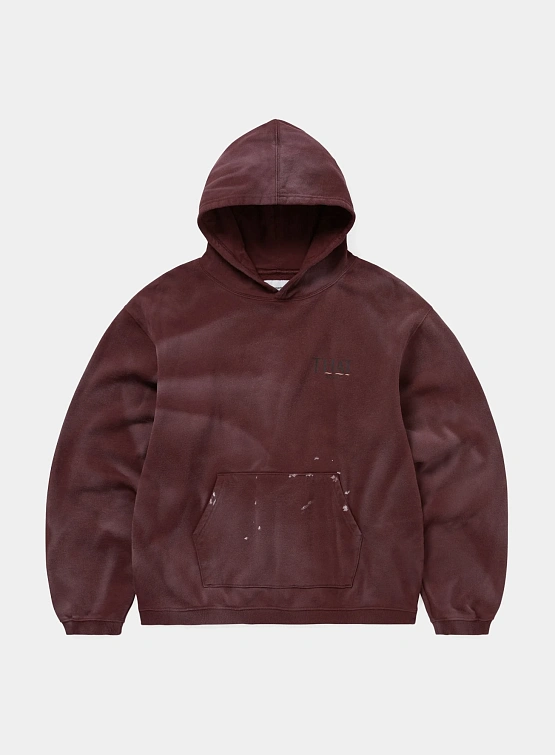 Худи thisisneverthat Faded That 2010 Burgundy