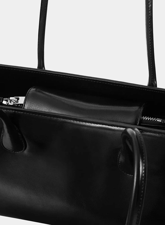 Женская сумка STAND OIL Square Low Black