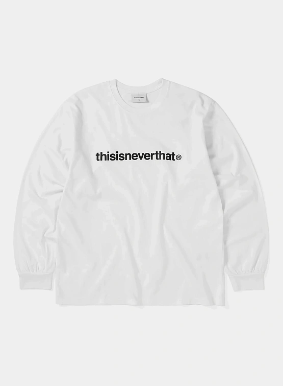 Лонгслив thisisneverthat T-Logo L/S Tee White