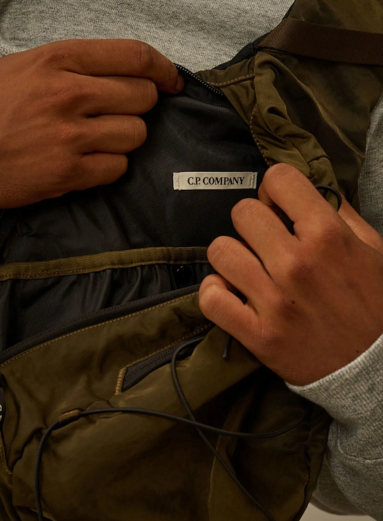 Рюкзак C.P. Company Nylon B Lens Crossbody Ivy Green