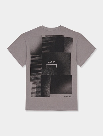 Футболка A-COLD-WALL* Essential SS Graphic Slate Grey