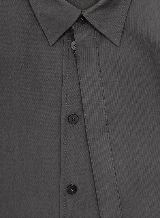 Рубашка LE17SEPTEMBRE Double Layered Relaxed Black