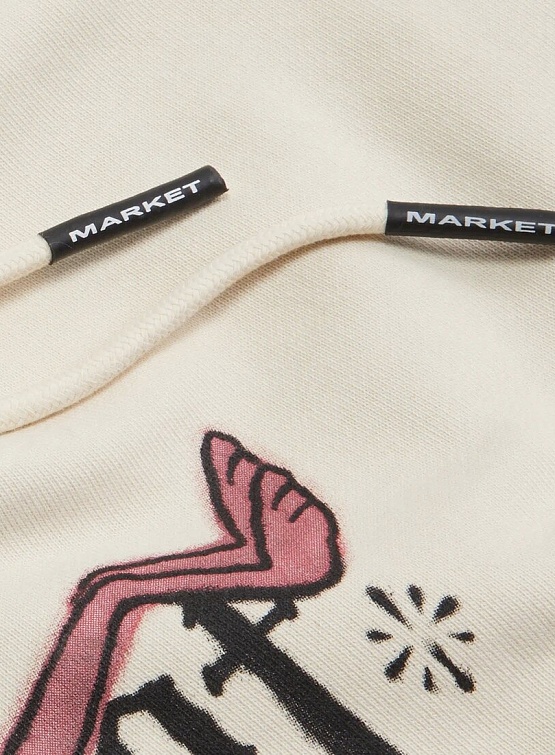 Худи MARKET Pink Panther Swap Meet Hoodie Ecru