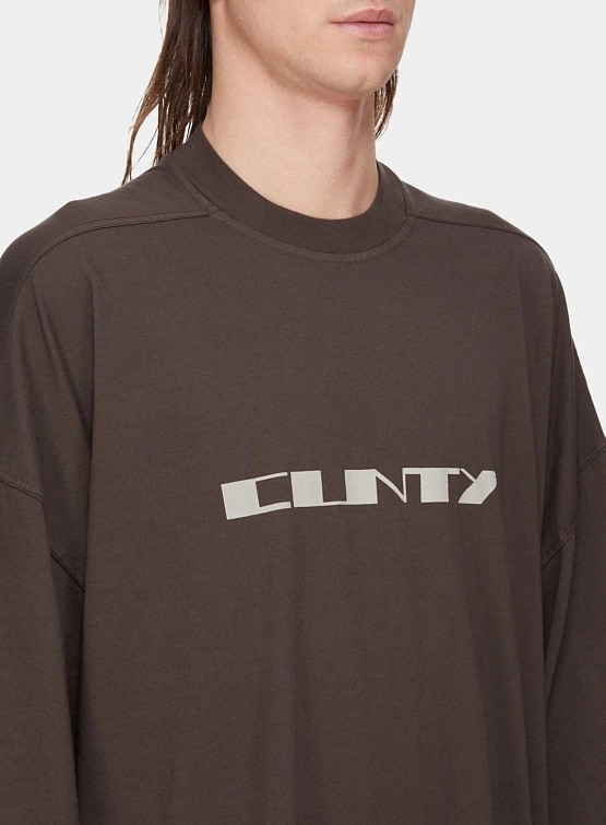 Футболка RICK OWENS DRKSHDW Tommy T Dark Dust/Pearl