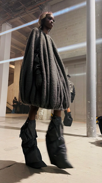Вторая глава Tower в Rick Owens FW’26
