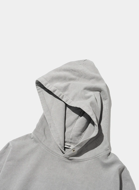 Худи Uniform Bridge Basic Dyeing Sweat Hood Pigment Grey