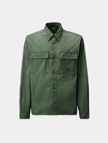 Рубашка C.P. Company Metropolis Series Gabardine Sea Spray