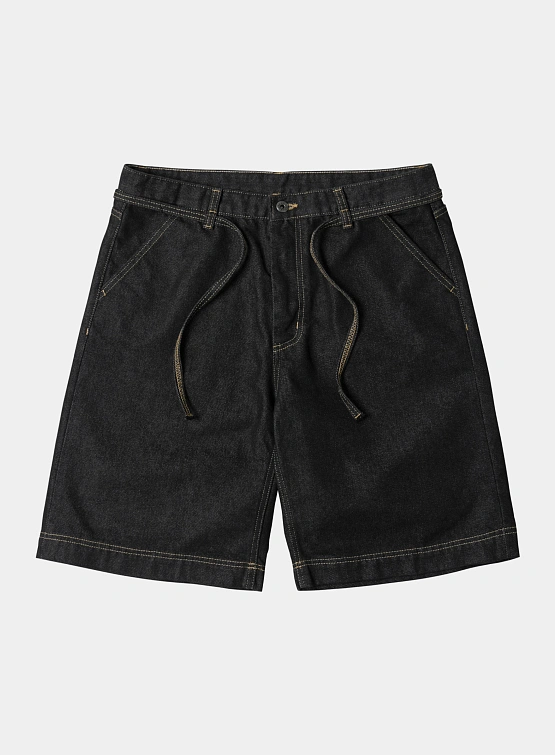 Шорты FrizmWORKS String Denim Shorts Black