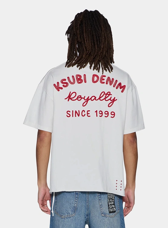 Футболка Ksubi Mekanik Ekcess Vintage White