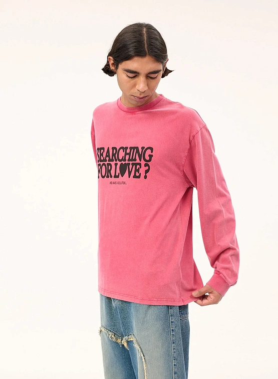 Лонгслив Carne Bollente Cupid's Calling Off Red