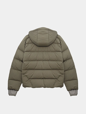 Пуховик SAN SAN GEAR Taped Puffer Brown