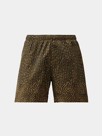 Плавки C.P. Company Flatt Nylon Sashiko Printed Ivy Green