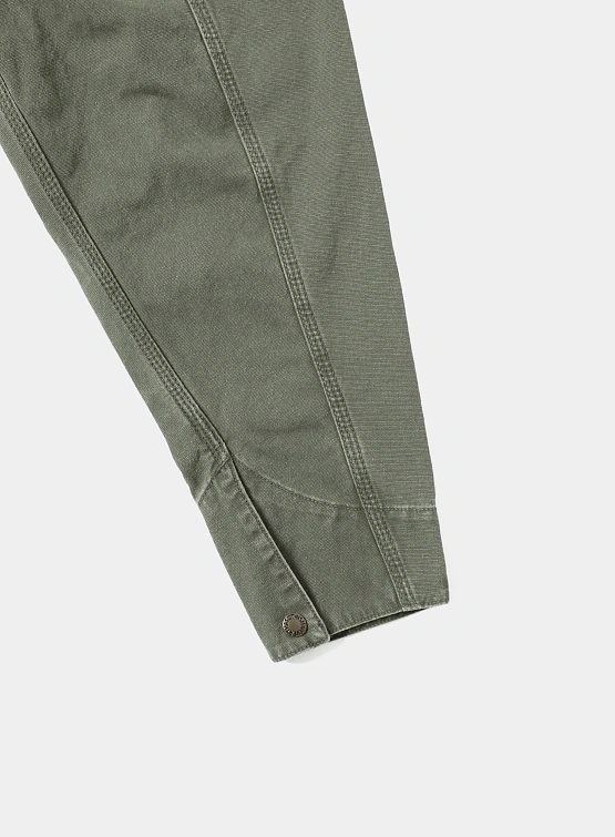 Джинсовая куртка thisisneverthat Washed Carpenter Olive Drab