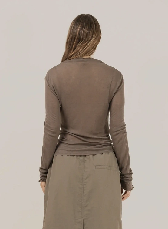 Женский лонгслив Satta Thermal Top W Cacao