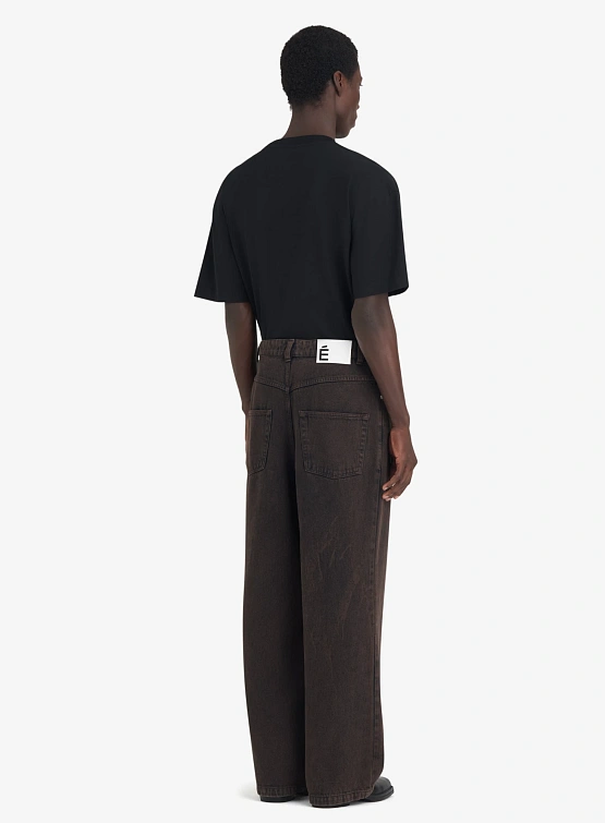 Джинсы Études Loose Jeans Dk Brown